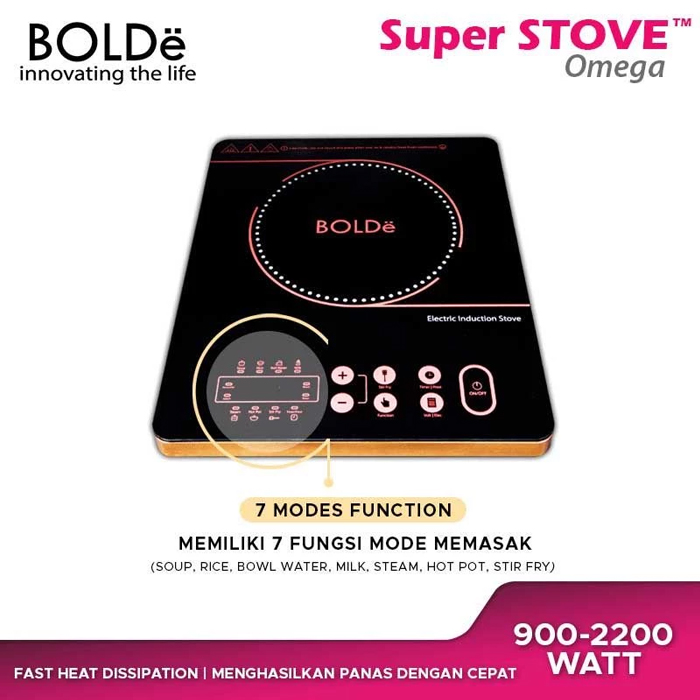 Bolde Kompor Digital Super Stove Omega